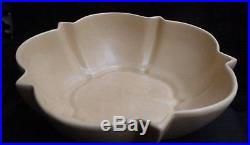 Vintage Large 1930's Catalina Island Ca Art Pottery Tan Starlight Serving Bowl