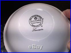 Vintage Lot Of 12 Adams Lancaster Ironstone Cereal Bowls 6.25 Uk England