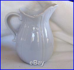 VINTAGE McCOY LARGE PITCHER AND WASH BOWL NO. 7529 MADE IN U. S. A