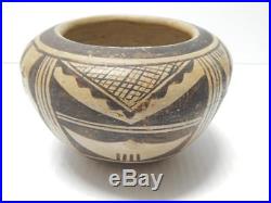 VINTAGE NAMPEYO OF HANO HOPI INDIAN POTTERY BOWL OLD LADY very early example