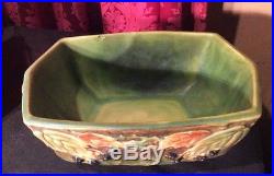 Vintage Roseville Art Pottery Blackberry Big Handled Bowl Vase