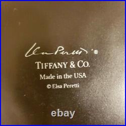 VINTAGE Tiffany & Co ELSA PERETTI POTTERY CERAMIC THUMB PRINT Bowl 7 3/8 RARE