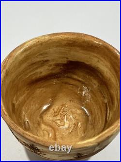 VTG Brigitte Haag Studio Art Pottery Southwestern Landscape Bowl Handmade 3.5 T