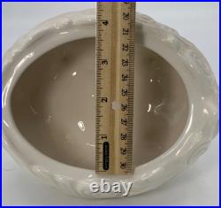 VTG Ceramiche Ceramics Hand Made Artisan Flower Topped Covered Trinket Box