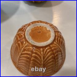 VTG LOT Set of 3 RRP Co Robinson Ransbottom Pottery Mixing Nesting Bowl Set