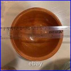 VTG LOT Set of 3 RRP Co Robinson Ransbottom Pottery Mixing Nesting Bowl Set