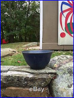 VTG MASSIVE 15+ Tenmoku Bowl GERRY WILLIAMS POTTERY NH LEAGUE CRAFTSMAN signed