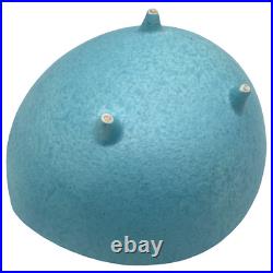 VTG MCM Starburst Atomic Snowflake Cleminsons Pottery Console Set Footed Bowl