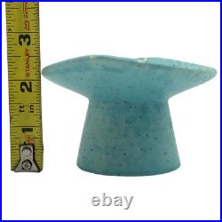 VTG MCM Starburst Atomic Snowflake Cleminsons Pottery Console Set Footed Bowl