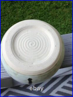 VTG. McCarty Pottery JADE BIG BOWL 5 1/2 HANDMADE McCarty OLD FASHION EXC