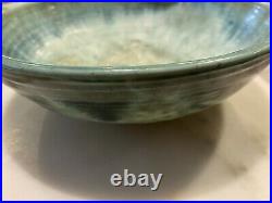 VTG McCarty Pottery, Large Jade Bowl Signed/Lovely