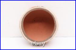 VTG Native American Zia Pueblo Pottery Bowl with Bird Design FIGURAL Pictorial 4