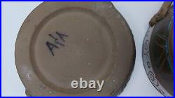 VTG Set Of 6 Southwestern Rustic Clay Pottery Bowls Signed Art Pottery from A&A