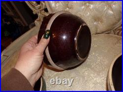 VTG Set of 3 Stoneware Pottery Bowls