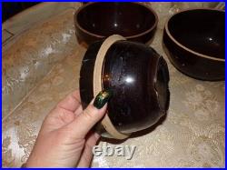 VTG Set of 3 Stoneware Pottery Bowls