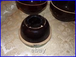 VTG Set of 3 Stoneware Pottery Bowls