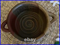 VTG Studio Pottery Bowl Mike Dodd Pottery Creation 13x13 Cm Mixed Earth Colours VTG Studio Pottery Bowl Mike Dodd Pottery Creation 13x13 Cm Mixed Earth Colours