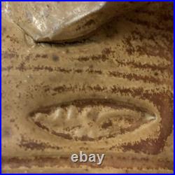 VTG Studio Pottery Bowl Mike Dodd Pottery Creation 13x13 Cm Mixed Earth Colours