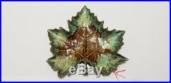 Van Briggle pottery Leaf Ashtray/Bowl Multi/C Vintage colorado springs usa1