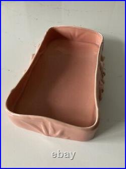 Vernon Kilns Walt Disney Fantasia Pink Mushroom Dance Bowl / Dish