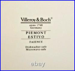 Villeroy & Boch Set/30 Dishes Germany Fine China Piemont Estivo Faience RARE VTG