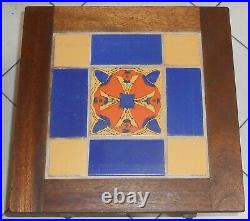 Vintage 1930's California Pottery 9-Tile Table