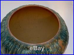 Vintage 1930's ROSEVILLE Art Pottery SPANISH MOSS 2-Handled Bowl MINT