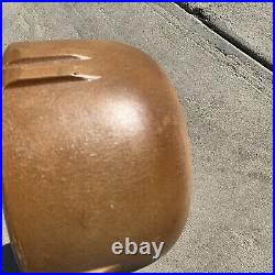 Vintage 1930's Red Wing Pottery Glazed Indian Bowl Drilled Planter Pot Bauer 12