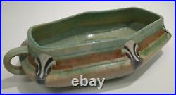 Vintage 1940's or Earlier Console Monticello Bowl Roseville Pottery