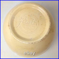 Vintage 1940s Homer Laughlin Fiesta Ware Stoneware Nesting Mixing Bowls 4 Set