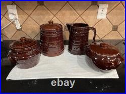 Vintage 1950s Marcrest Daisy Dot Ovenproof Stoneware Set