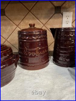 Vintage 1950s Marcrest Daisy Dot Ovenproof Stoneware Set