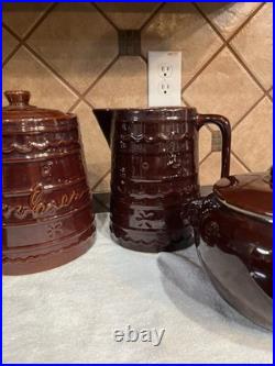 Vintage 1950s Marcrest Daisy Dot Ovenproof Stoneware Set