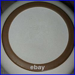 Vintage 1960's Heath Ceramic Serving Bowl Casserole Dish with Lid & Base Plate