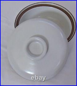 Vintage 1960's Heath Ceramic Serving Bowl Casserole Dish with Lid New Old Stock