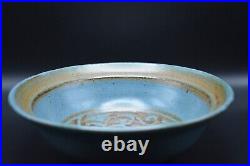Vintage 1960s 1970s Studio Pottery Bowl by Thomas Shafer, Listed Artist