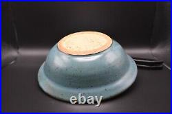 Vintage 1960s 1970s Studio Pottery Bowl by Thomas Shafer, Listed Artist