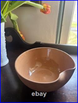 Vintage 1970's Elsa Peretti Tiffany Co Terracotta Thumbprint Bowl Made In Italy