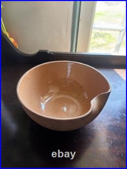 Vintage 1970's Elsa Peretti Tiffany Co Terracotta Thumbprint Bowl Made In Italy