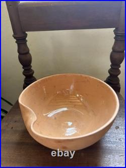 Vintage 1970's Elsa Peretti Tiffany Co Terracotta Thumbprint Bowl Made In Italy