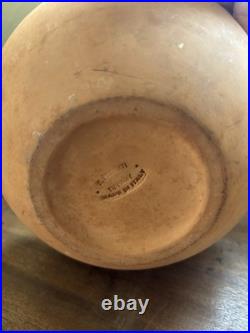 Vintage 1970's Elsa Peretti Tiffany Co Terracotta Thumbprint Bowl Made In Italy