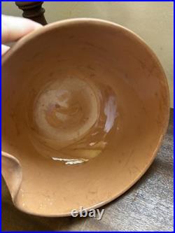 Vintage 1970's Elsa Peretti Tiffany Co Terracotta Thumbprint Bowl Made In Italy