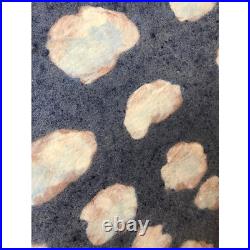 Vintage 1970's Handmade Extremely Large Cloud Pottery Bowl Signed By Artist