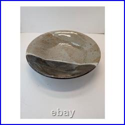 Vintage 1978 Studio Pottery Bowls Set of 3 Two-Tone Glaze Signed