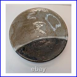 Vintage 1978 Studio Pottery Bowls Set of 3 Two-Tone Glaze Signed