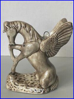 Vintage 1981 Marigold Pottery Co. Pegasus Horse Bong Hookah Water Pipe Bowl