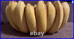 Vintage 1988 Fitz & Floyd Ceramic Banana Bowl