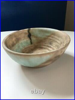 Vintage 1990s McCartys Pottery River Mark Bowl