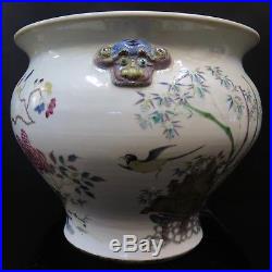 Vintage 19th Century Chinese Pottery Planter