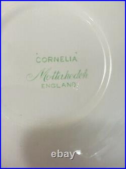 Vintage 2 Mottahedeh Cornelia Green Coupe Cereal Bowls Pristine Unused Condition